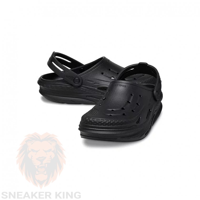 Шльопанці крокси Crocs Off Grid Clog чорні 209501-001